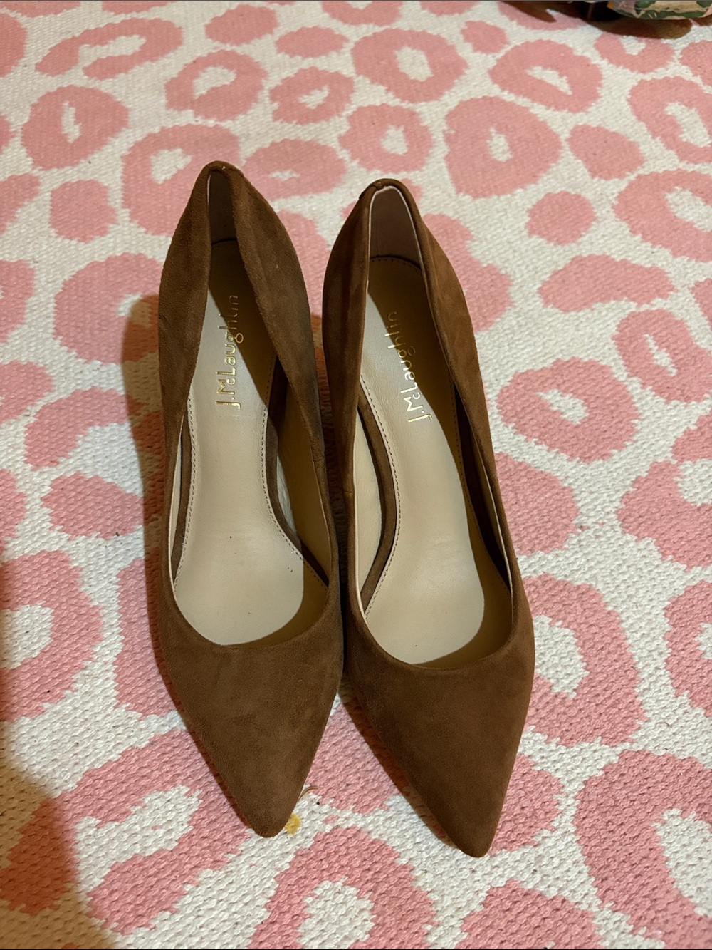 J McLaughlin Beatrice suede heels size 6
